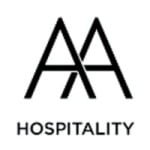 Hospitality gold acrylic sheet trays and holders