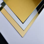 ABS Engraving Sheet - Gold Brush ǀ Silver Brush - 2MM - Image 4
