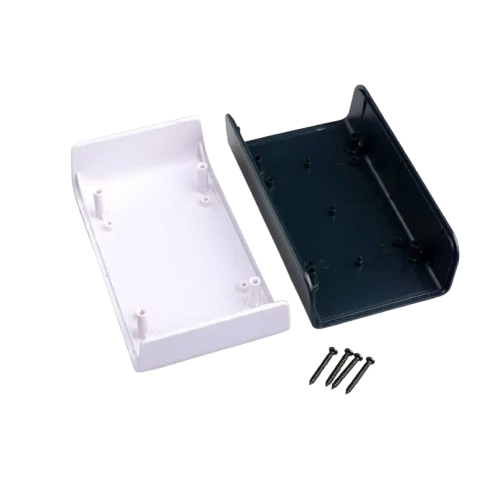 U-shaped polypropylene sheet enclosure for donation box