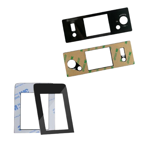Acrylic brochure holder and acrylic monitor riser stand