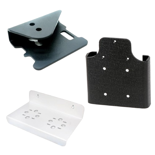 ABS plastic brackets and acrylic badge nameplate holder