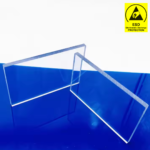 ESD Polycarbonate  Sheet | Cut TO Size ǀ  High Quality Antistatic Polycarbonate  ǀ 5mm -12X12" -Smoke Grey - Image 3