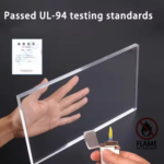UL94 V0-Polycarbonate Sheet | Fire Retardant ǀ  High Quality FR Grade Sheet ǀ 2MM -12X12"