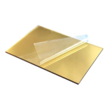 Acrylic Mirror Sheet  - Adhesive ǀ Gold ǀ 1.5MM - DIY CRAFTS -12X12" - Image 3