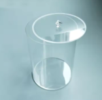 CAST RIGID PMMA Acrylic Pipe Ø 190mm ǀ Wall Thickness 3MM-600MM LENGTH  ǀ  Acrylic Tube Clear Rigid Machinability - Image 4