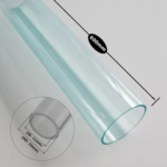 Polycarbonate Tubes -PC Tubes Transparent ǀ Size - ØOD 12MM- ID 8MM ǀ Durable , Lightweight   ǀ Polycarbonate Pipe -500MM LENGTH