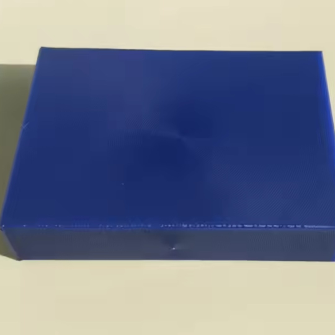 New Project 85 MC Nylon Sheet Block ǀ Custom cut size -12X18 INCHES ǀ Blue Nylon Sheet Block For Plastic CNC Machining & Milling ǀ 50MM Thickness . - Image 1