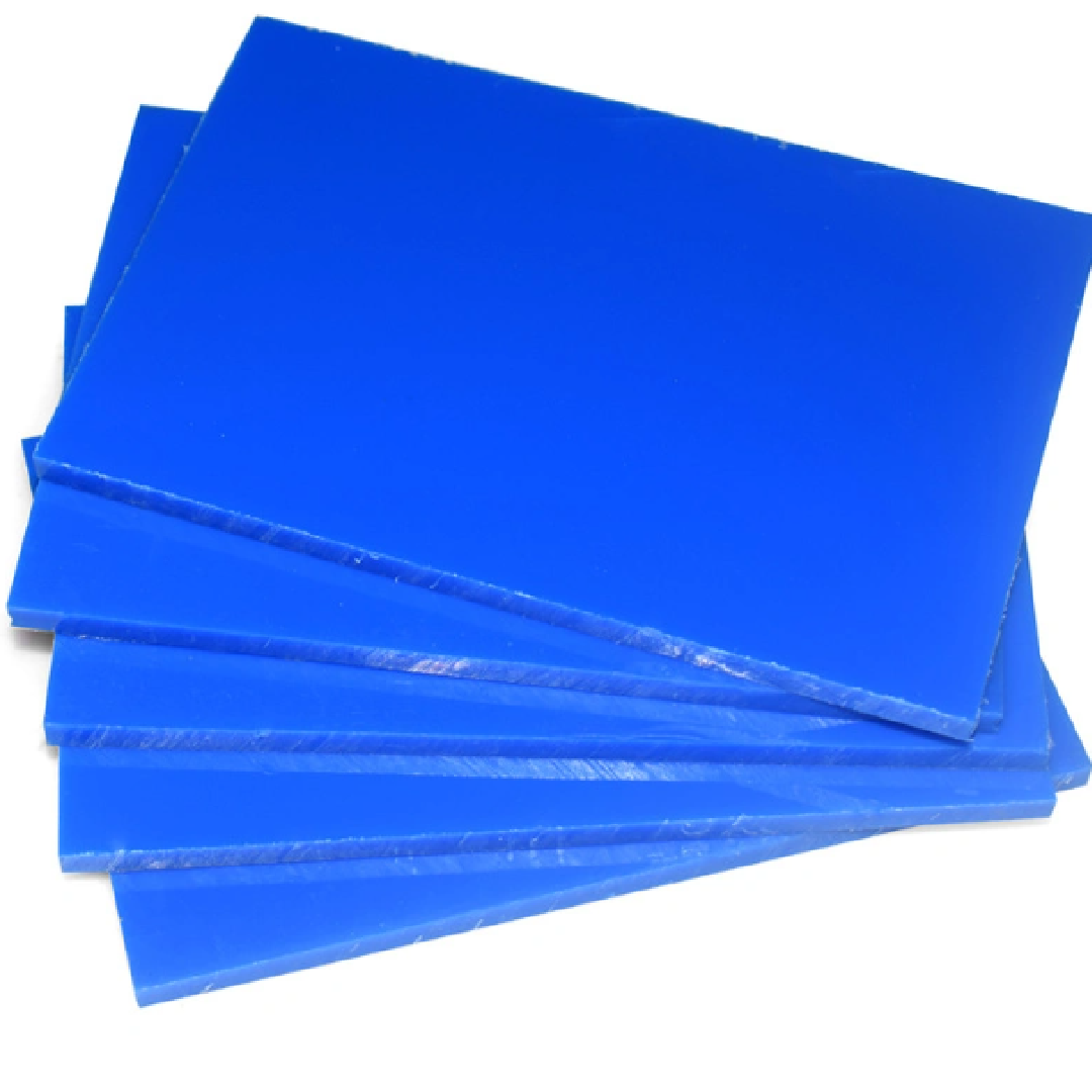 New Project 88 MC Nylon Sheet Block ǀ Custom cut size -12X12 INCHES ǀ Blue Nylon Sheet Block For Plastic CNC Machining & Milling ǀ 10MM THICKNESS . - Image 1