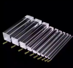 Acrylic Transparent Square Rod -PMMA  Clear ǀ CAST ACRYLIC -  Square 50mmǀ Crystal Clear Rigid For Machinability  -300MM - Image 2