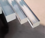 Acrylic Transparent Square Rod -PMMA  Clear ǀ CAST ACRYLIC -  Square 50mmǀ Crystal Clear Rigid For Machinability  -300MM - Image 5