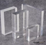 Acrylic Sheet block ǀ Acrylic Sheet ǀ Custom cut size - 12x12 INCHES ǀ Clear For Plastic CNC Machining & Milling , Display , DIY Crafts  ǀ 30MM THICKNESS .