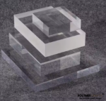 Acrylic Sheet block ǀ Acrylic Sheet ǀ Custom cut size - 12x12 INCHES ǀ Clear For Plastic CNC Machining & Milling , Display , DIY Crafts  ǀ 30MM THICKNESS . - Image 4