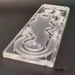 Custom Precision CNC Machining Service Factory Super clear Acrylic Manifold Block Manufacturer - Image 2