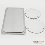 Static-Safe ESD PC Sheets ǀ Custom Fabricated Anti-Static Components ǀ Surface-Dissipative Machine Guarding ǀ Precision-Cut ESD Polycarbonate Panels for Cleanrooms - Image 2