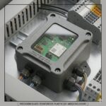 Professional-Grade Industrial GF-ABS Enclosure – Rugged IoT Gateway and Telemetry Module Case with Clear View Window