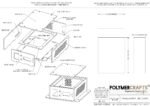 Durable Premium Plastic Custom Electronic Enclosure Case with Ventilation Slots and Mounting Base. - Image 3