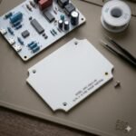 Enclosure Mounting Plate(4.8x4.8) Durable ESD-Safe Support Panel for Secure Electronic Component Integration